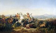 Raden Saleh Hunt china oil painting artist